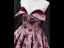Vintage / Originale Bordeaux Rose Impression Robe De Bal 2022 Princesse Satin Bustier Sans Manches Dos Nu Longue Promo Robe De Ceremonie