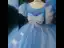 Chic / Beautiful Pool Blue Beading Pearl Rhinestone Prom Dresses 2022 Ball Gown Scoop Neck Sequins Butterfly Puffy Short Sleeve Backless Floor-Length / Long Prom