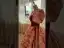 Elegant Red Printing Prom Dresses 2022 Square Neckline Puffy Short Sleeve Backless Floor-Length / Long Prom Formal Dresses