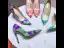 Chic / Beautiful Sky Blue Gradient-Color Prom Pumps 2023 11 cm Stiletto Heels Pointed Toe Pumps High Heels