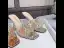 Sexy Gold Crystal Cocktail Party Womens Sandals 2023 9 cm Stiletto Heels Open / Peep Toe Sandals High Heels