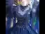 Vintage / Originale Bleu Marine Perlage Paillettes En Dentelle Fleur Robe De Bal 2023 Robe Boule Col Haut 3/4 Manches Longue Promo Robe De Ceremonie
