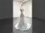 Haut de Gamme Ivoire Satin Paillettes Robe De Mariée 2022 Trompette / Sirène V-Cou Sans Manches Dos Nu Train De Balayage Mariage
