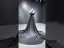 Haut de Gamme Charmant Noire Fait main Perlage Paillettes Robe De Soirée 2022 Trompette / Sirène Une épaule Sans Manches Dos Nu Chapel Train Soirée Robe De Ceremonie