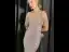 Sparkly Beige Sequins Evening Dresses 2022 Trumpet / Mermaid Scoop Neck Beading Tassel Sleeveless Backless Floor-Length / Long Evening Party Formal Dresses