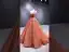 High End Orange Perlenstickerei Pailletten Ballkleider 2022 Ballkleid V-Ausschnitt Ärmellos Rückenfreies Sweep / Pinsel Zug Ball Festliche Kleider
