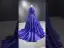 Vintage / Retro High-end Navy Blue Beading Sequins Prom Dresses 2023 Ball Gown Scoop Neck Long Sleeve Court Train Prom Formal Dresses