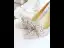 Bling Bling Silver Sequins Rhinestone Bow Wedding Shoes 2023 Leather 8 cm Stiletto Heels Pointed Toe Wedding Pumps High Heels