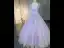 Chic / Belle Lavande Glitter Robe De Bal 2023 Robe Boule Bretelles Spaghetti Sans Manches Dos Nu Longue Promo Robe De Ceremonie