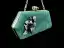 Charming Rainbow Multi-Colors Rhinestone Flower Evening Party Womens Sandals Clutch Bags 2023 6 cm Stiletto Heels Pointed Toe Sandals High Heels Clutch Bags