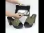 Chic / Beautiful Black Rhinestone Evening Party Womens Sandals Clutch Bags 2023 10 cm Thick Heels Open / Peep Toe Sandals High Heels Clutch Bags