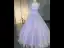 Glamorous Star Strapless Corset Lavender Prom Dresses Tulle Crossed Straps Spaghetti Straps Sleeveless Quinceañera Ball Gown Floor-Length / Long Formal Dresses 2023