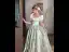 Élégant Blanche Glitter Robe De Bal 2023 Princesse Encolure Dégagée Noeud Manches Courtes Dos Nu Longue Promo Robe De Ceremonie