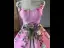 Flower Fairy Candy Pink Prom Dresses 2023 Spaghetti Straps Sleeveless Crossed Straps Flower Lace Floor-Length / Long Tulle Outdoor / Garden A-Line / Princess Formal Dresses