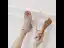 Fashion Gold Casual Rhinestone Womens Sandals 2021 5 cm Wedges Open / Peep Toe Sandals