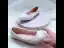 Elegant White Pearl Lace Flower Flat Wedding Shoes 2021 Pointed Toe Wedding Heels
