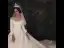 Vintage / Retro Ivory Wedding Dresses 2019 A-Line / Princess See-through Scoop Neck Long Sleeve Backless Appliques Lace Chapel Train Ruffle