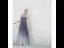 Moderne / Mode Violet Dégradé De Couleur Robe De Soirée 2019 Princesse Bretelles Spaghetti Sans Manches Ceinture Train De Balayage Volants Dos Nu Robe De Ceremonie