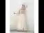 Modern / Fashion Champagne Prom Dresses 2019 A-Line / Princess Shoulders Sleeveless Glitter Sequins Beading Floor-Length / Long Ruffle Backless Formal Dresses