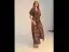 Summer Black Street Wear Beach Floral Maxi Dresses 2021 V-Neck Short Sleeve Women Dresses