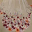 Flower Fairy White 3D Lace 1.5 m Wedding Veils 2024 Tulle Bridal Wedding Accessories