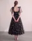 Stjernehimmel Sorte Guld Stjerne Gallakjoler Sweetheart Midi Prinsesse Graduation Kjoler 2026