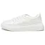 Chic / Belle Ivoire En Dentelle Baskets Chaussure De Mariée 2024 4 cm Plateforme À Bout Rond Mariage Chaussures Femmes