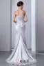 Rimelige Elastic Woven Satin Fotsid Kjæreste Lange Aftenkjoler/ Selskapskjoler