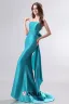 2015 Sexy Blue Panel Mermaid long Evening Dresses