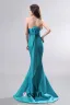 2015 Sexy Blue Panel Mermaid long Evening Dresses