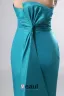 2015 Sexy Blue Panel Mermaid long Evening Dresses