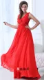 2015 Classical Backless Beading Appliques Flowers Draped long Evening Dresses