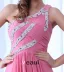 2015 Charming Chiffon Elastic Woven Satin Watermelon A-line long Evening Dresses