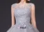 Une Ligne Sans Manches Dentelle Brodée Robe De Bal En Tulle