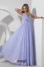 La Dernière Glissière Mousseline Lavande Longue Robes De Soirée