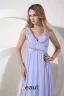 La Dernière Glissière Mousseline Lavande Longue Robes De Soirée