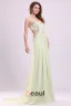 2015 High Quality Straps Zipper Chiffon Elastic Woven Satin Long Evening Dresses