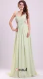 2015 High Quality Straps Zipper Chiffon Elastic Woven Satin Long Evening Dresses