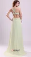 2015 High Quality Straps Zipper Chiffon Elastic Woven Satin Long Evening Dresses
