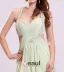 2015 High Quality Straps Zipper Chiffon Elastic Woven Satin Long Evening Dresses