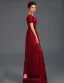 Empire Bretelles Profonde Col V Bling Bling Sash Tulle Robes De Soirée