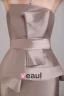 2015 Classic Sleeveless Strapless Short Cocktail Dress Party Dress