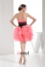 2015 Glamorous Strapless Short Pink Cocktail Dress