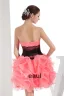 2015 Glamorous Strapless Short Pink Cocktail Dress