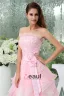 Dentelle Bustier Mignonne Robe De Cocktail Rose