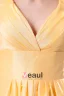 2015 Consummate Taffeta Daffodil A-line Short Bridesmaid Dress