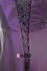 2015 Lovely Floor-length A-line V-neck Purple Bridesmaid Dress