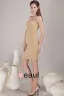Charmante Schede Chiffon Korte Cocktailjurk