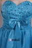 2015 Goodly Short Strapless Blue Cocktail Dress