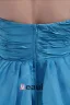 2015 Goodly Short Strapless Blue Cocktail Dress